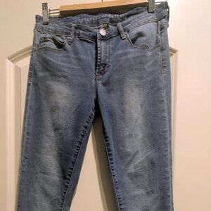 Articles of Society Cropped Raw Hem Jean